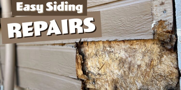 How to Repair Siding on Your House